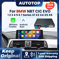 Wireless CarPlay Android Auto Decoder For BMW NBT CIC EVO 1 2 3 4 5 6 7 Series X1 X3 X4 X5 F20 F21 F30 F31 F48 F25 E84 F15 F10