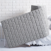 Wallpaper DIY Room Decor Renovation Wall Stickers 3D Home Decorations 70cmX1m PVC Foam Self-adhesive Retro Brick Pattern