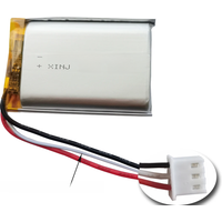 bateria recarregável do lítio do polímero Li do termistor de 3 fios de 3.7V 2000mAh 7.4Wh 103450   3 pinos 1.5 2.0 2.54 para DashCam GPS Dashcam bateria recarregável do lítio do polímero Li do termistor de 3 fios de 3.7V 2000mAh 7.4Wh 103450   3 pinos 1.5 2.0 2.54 para DashCam GPS Dashcam