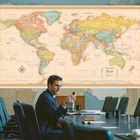 Classic Poster Vintage World Map 150*100cm Decorative Picture Non-woven Painting Wall Hanging Decor for Home Office Bedroom