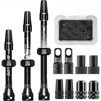 AliExpress BUCKLOS Bicycle Tubeless Valve 40/44/55/60/80/100MM Bike Valve Cap Bicycle Valves Adapter F/V To A/V Road Bike Presta Valves