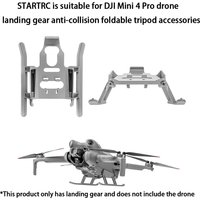 STARTRC for DJI Mini4 Pro Heightened Folding Tripod Landing Gear Anti-Fall Buffer Training Frame Drone Accessories