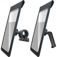 AliExpress untoom Untoom Waterproof Bag Motorcycle Bicycle Phone Holder Universal Motorbike Scooter Rearview Mirror Cellphone Mount Touch Screen