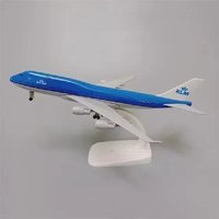 Aircraft Model 1:400 20CM B747 Scale Series Of Diecast Miniature Aviation Kid Xmas Gift Toy Airplanes Decoration