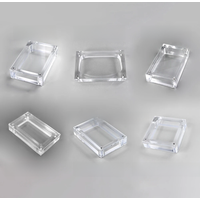 1pc For Gameboy GB GBA GBC GBP GBM GBA SP Console Transparent Acrylic Display Storage Box Acrylic Case Magnetic Suction Cover