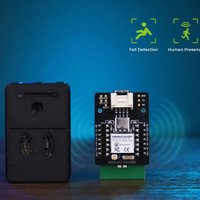 Seeed Studio 60GHz mmWave Sensor Human Fall Detection Sensor MR60FDA2, Home Assistant, ESPHome, Powered By XIAO ESP32C6