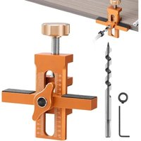 2 In1 Woodworking Cabinet Door Installation Jig Quick Positioning Panel Installation Rebounding Device Drilling Woodworking Tool