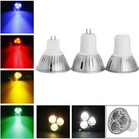 3W Dimmable LED Bulbs Spotlight MR16 GU10 GU5.3 12V 110V 220V White Lamp Replace 30W Halogen Lamps Bombillas Lamparas