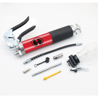 Heaqun 6000PSI Manual Grease Gun injector 400cc Aluminum head for Car Truck Forklift Excavator Bulldozer agricultural machinery