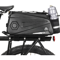 AliExpress West Biking WEST BIKING Hard Shell Bicycle Trunk Bag Multifunctional Waterproof Bike Rear Seat Rack Bag Cycling Carrier Bag Bike Accessories