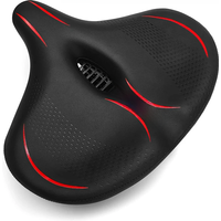 AliExpress NONE BUCKLOS Ergonomic Bicycle Saddle Shock-absorption Mountain Bike Seat Cushion Thicken Widen E-Bike Saddle Travel Bicycle Seat