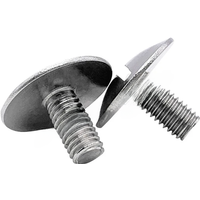 1-5X M2 M2.5 M3 M4 M5 M6 304 A2-70 Stainless Steel Large Size Oversize Super Big Slotted Truss Round Head Bolt Screw GB947