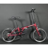 AliExpress TLXT Cross Life Folding Bicycle 7-speed Ultra-light Portable Small Mini Adult 20-inch Student Male And Female Double Disc Brake Bike