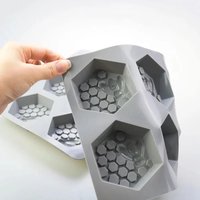1PC 3D Bee Honeycomb Handmade Soap Silicone Mold Insect Craft Resin Molds Plaster Candle Making DIY Cake Decoration Baking Tools