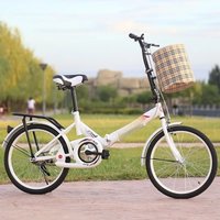 AliExpress TULX Folding Bicycle Carbon Steel Material Wear-resistant Tire High-performance Braking System Strong Load-bearing Capacity