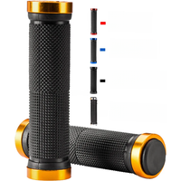 AliExpress NONE MTB Bicycle Handlebar Grips Rubber Anti-Skid Bike Grips Lock On Road Mountain Handle End Grips MTB Cuffs Bike Accessories