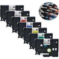 Kze 6/9/12/18/24/36mm Multicolor Flexible Cable Label Tape Compatible Brother Tze-FX231 tze-fx231 P-touch PT-18Rz/1010/1280/2030