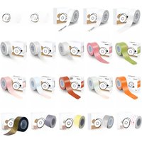 5Rolls 9mm 12mm 16mm (4meters/Roll) for MakeID L1 E1 Q1 Label Maker Tape Laminated Office Sticker