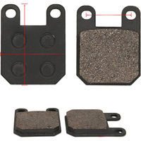 AliExpress NONE Motorcycle front rear Brake disc Pads for Motocross ATV 110cc 125cc-160cc Pit Dirt Bike SDG SSR Taotao