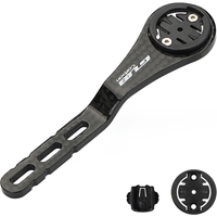 AliExpress Bike Computer Mount Handle Carbon Fiber Integrated Bent Lightweight for GARMIN Cat Eye Bryton Series Bicycle Computer bracket