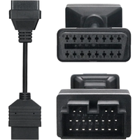 For KIA 20 PIN To 16 PIN Adapter OBD2 Female Connector Cables Code Reader For KIA 20PIN 20 Pin OBD Diagnostic Adapter Cable Tool