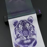 Top P19 Thermal Tattoo Printing Machine Tattoo Stencil Printer Tattoo Thermal Copier Machine A4 Paper Tattoo Printer Portable
