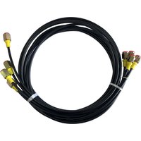 Hydraulic Pressure Hose 63MPa Connection G1/4'' M16*2 NPT1/4'' Internal Thread Germany Hose