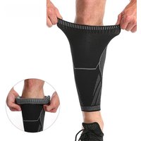 AliExpress Aolikes AOLIKES 1PCS Compression Calf Sleeve Basketball Volleyball Support Calf Elastic Cycling Leg Warmers Football Sport Leg Sleeve