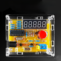 1Hz-50MHz Frequency Meter DIY Kit Crystal Oscillator High-precision Measurement Digital Circuit Electronic Welding Production