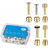 AliExpress DEEMOUNT 50 Pcs Bicycle Brake Olives/Inserts for SHIMANO BH90 BH59 SRAM Magura Tektro Cycle Hydraulic Brake Connector Replacement Parts