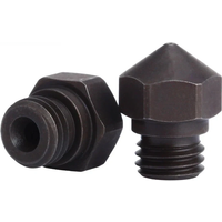 Trianglelab MK10 Hardened Steel Nozzle ID:2.0 Micro Swiss Hotend M7 Thread Wanhao FlashForge Qidi Tech Dremel 3D Printer