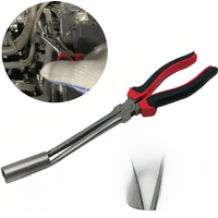 1pc Car Spark Plug Wire Removal Pliers Tool High Voltage Cylinder Cable Removal Clamp Tool Spark Plug Boot Removal Hand Tools