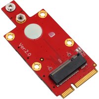 M.2 Key B to Mini PCI-e Adapter with 2 NANO SIM Card Slots NGFF M2 to Mini PCI Express PCIe for 3G 4G 5G Module