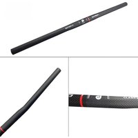 AliExpress TMAEX Folding Bicycle Straight Handlebars 25.4x580mm Ultra-light Carbon Fiber Handlebars Horizontal Handlebars 3K Matte Surface 110g