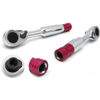 AliExpress GHTYONG Mini hex wrench hand Sockets Ratchets 2 in 1 1/4 wrench set Screwdriver Torques Spanners Hand Repair Tool For Vehicle Bicycle