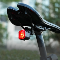 AliExpress ThinkRider Bike Rear Light Smart Brake Sensing Bicycle Tail Light IPX6 Waterproof LED Charging Taillight Cycling Accessories