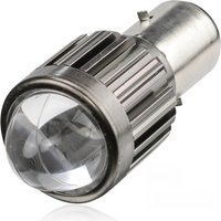 BA20D H6 LED CSP Chip Headlight Bulb With Lens For Motorcycle DRL Hi/Lo Beam Motos Accessories Xenon White 6000K Headlamp bulbs