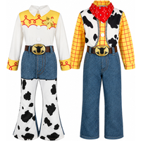 New Children's Role-Playing Set Halloween Cosplay Dress-Up Costume Carnival Cowboy Dress-Up Party Toys Stage Performance