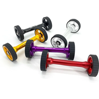 AliExpress Litepro Widening And Thickening Easy Wheel For Brompton Easywheel Extension Rod Rear Cargo Rack Easywheel Telescopic Rod