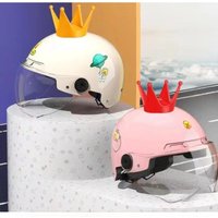 AliExpress NONE Universal motorcycle helmet decoration Bike Motorcycle Crown Decoration Accessories Suction Cup Bike Ornament Heighten