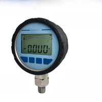 FANDE Pressure Gauge Rubber Protector Dustproof Accuracy 0.5%FS Diaphragm 316L LCD Stainless Steel Gas Liquid Fuel Manometer