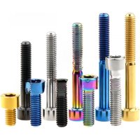 AliExpress Wanyifa Titanium Bolts M6x 10 15 16 18 20 25 30 35 40 45 50 55 60 65mm Allen Hex Head Screw Fit Headset Cap Mountain Road Bike