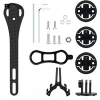 AliExpress riderace RIDERACE Bicycle Computer Holder Carbon Fiber for Garmin Edge Series GOPRO Road Bike Stopwatch Mount Bracket Speedometer Stand