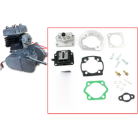 AliExpress Performence CNC Parts Kit for 2 Strokes Bicycle Engine F80 47MM 80CC F80 2V