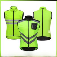 AliExpress WOSAWE Cycling Night Safety Vests Men Sleeveless Sports Vest Ropa Ciclismo Jersey Gilet MTB Road Bike Wear Bicycle Clothing