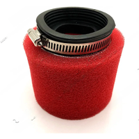 AliExpress Pit Pro Racing 38mm 42mm 48mm 58mm Straight Foam Air Filter Sponge Cleaner 50cc Moped Scooter CG125 150cc Dirt Bike Motorcycle