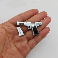 1/6 Scale Command Desert Eagle Pistol Model Plastic Gun Weapon Mode for 12" Male Solider Action Figure Hobbies