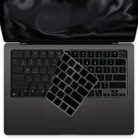 Keyboard Cover for 2022-2024 M4 M3/M2/M1Chip Pro 14.2/16 A3401/A3186/A3185/A3112/A3403 MacBook Air 15.2"/13.6" A3113/A3114/A2941