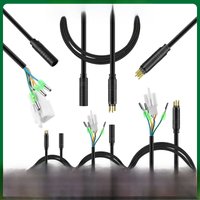 AliExpress NONE 9 Pin Electric Bike Motor Cable, Wheel Motor Extension Cable for E Bike - Female to Male Wire, Electric Bike Accessory