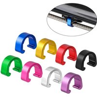 AliExpress NONE Bicycle Brake Cable, Derailleur Line Buckle, Tubing Cable C-Clip, Aluminum Alloy Fixed Clamp Clips, MTB Road Bike, 10Pcs